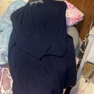 41 Hawthorn Navy Knit Top